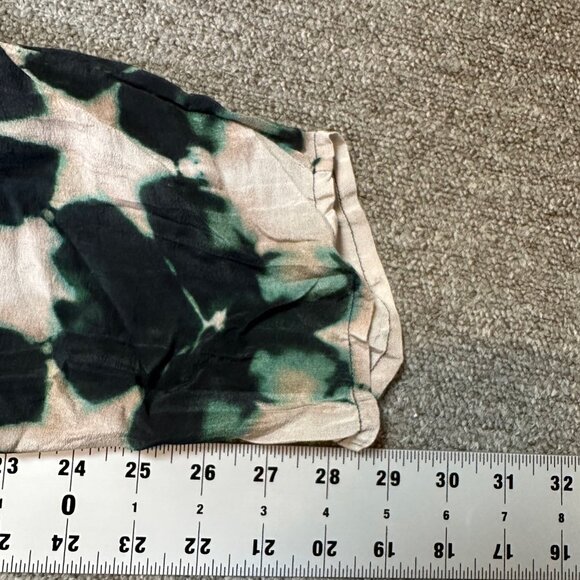 Laura Siegel Tie Dye Silk Loose Lightweight Women's Elastic Pants Size Medium - Picture 4 of 5